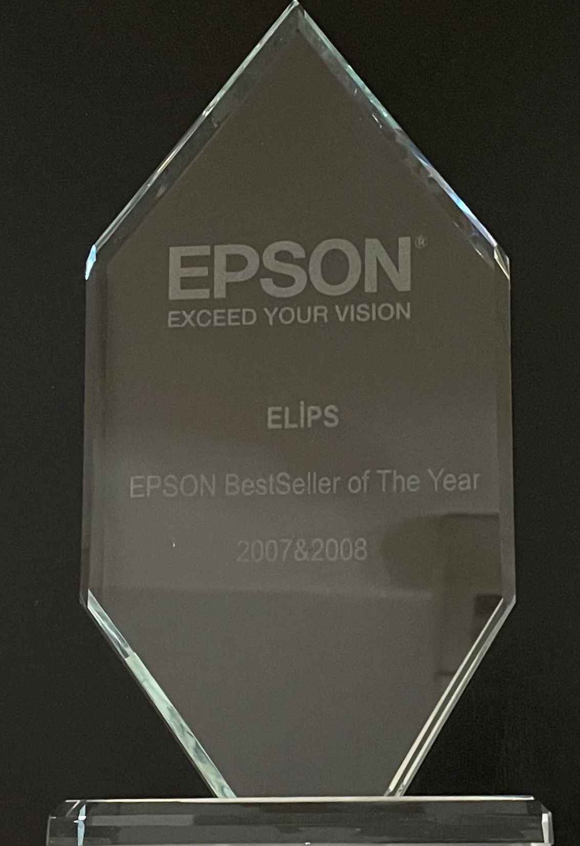 Elips Epson Best Seller of The Year 2007/2008