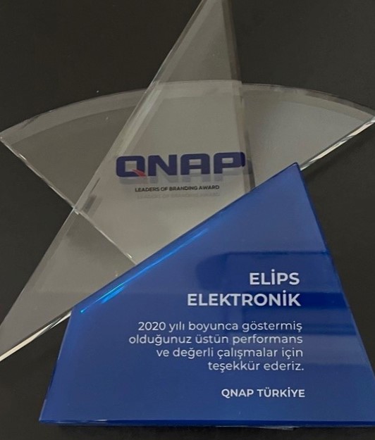 Elips QNAP Leader of Branding Award